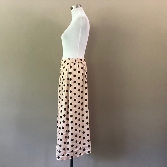 SKIRT Small Pink Black Polka Dot - Picture 4 of 6
